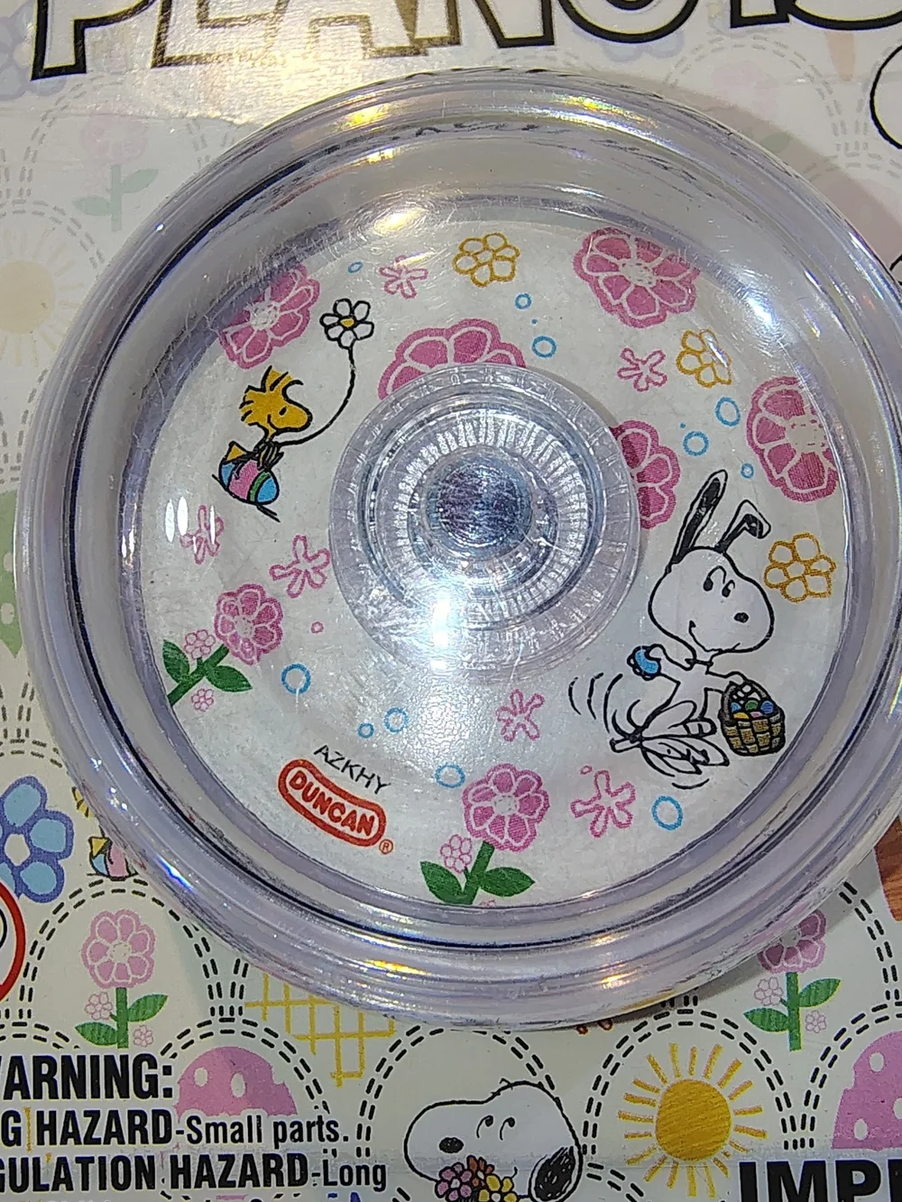 Duncan Peanuts Snoopy Kids Yo-Yo - Purple Floral